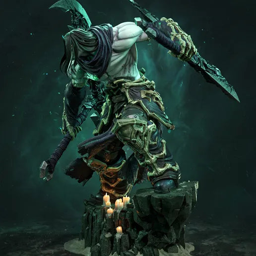 Death Darksiders Resin Art (Tanuki Version)
