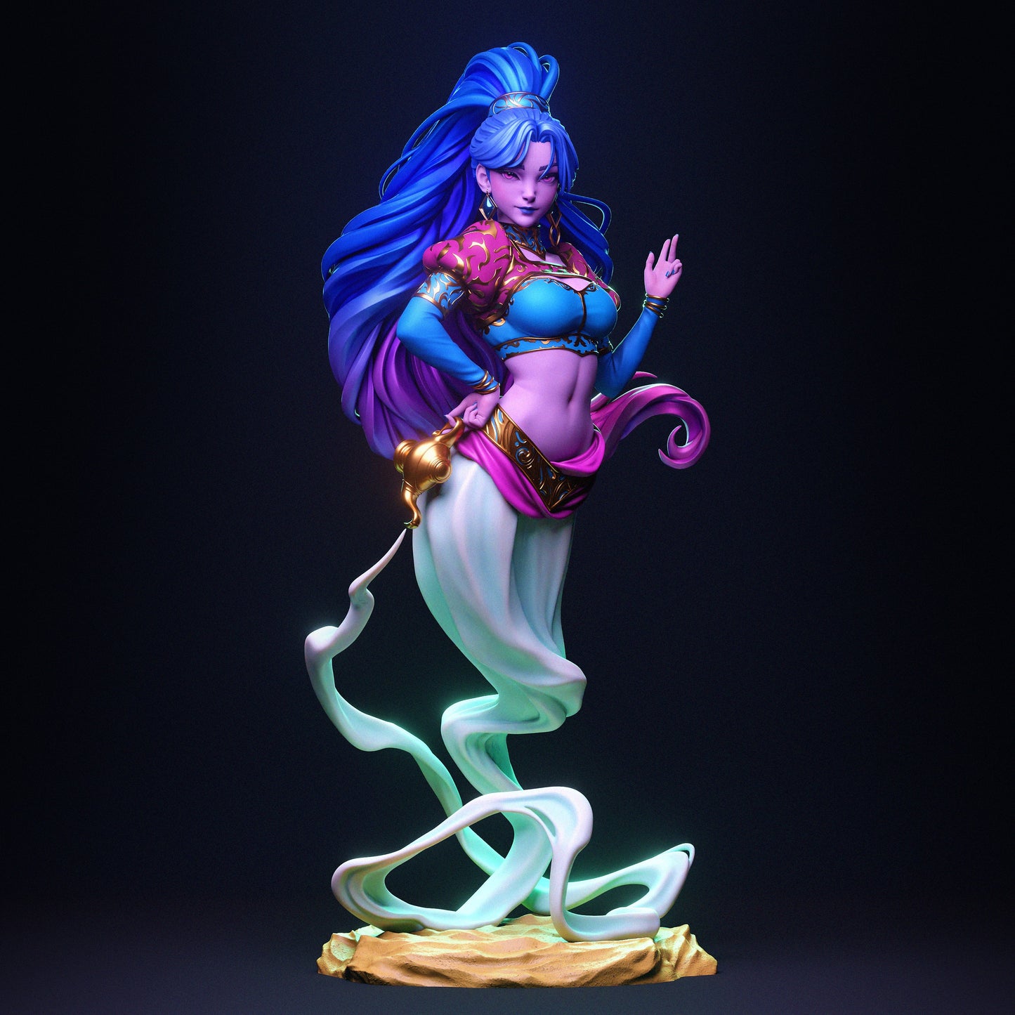 Djinn Resin Art (Design by CA3D)