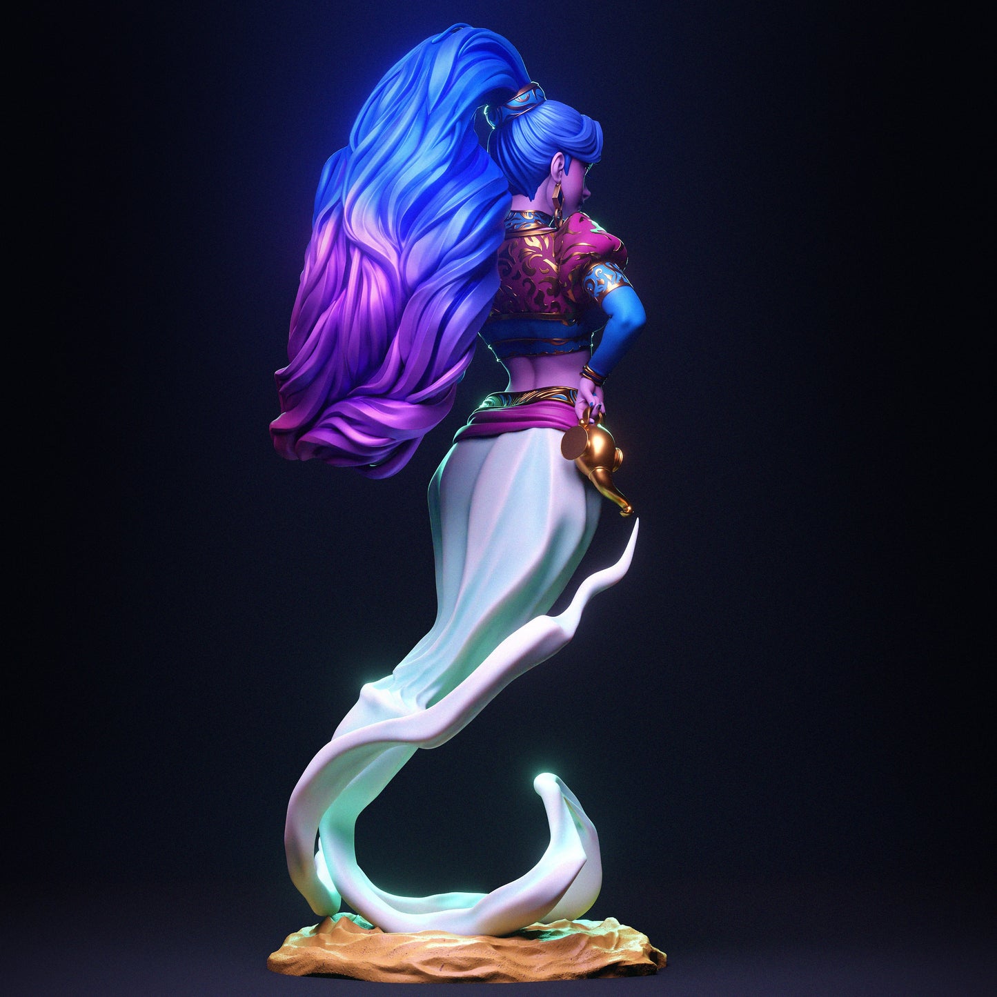 Djinn Resin Art (Design by CA3D)
