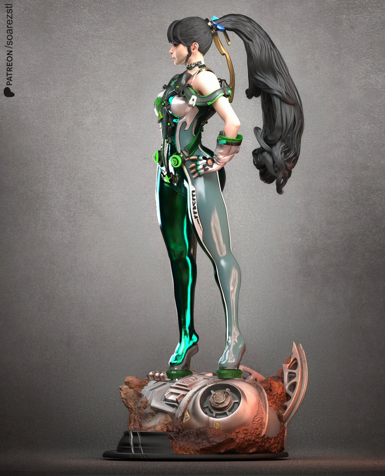 Eve Stellar Blade Resin Fan Art Sculpture (Soarez)