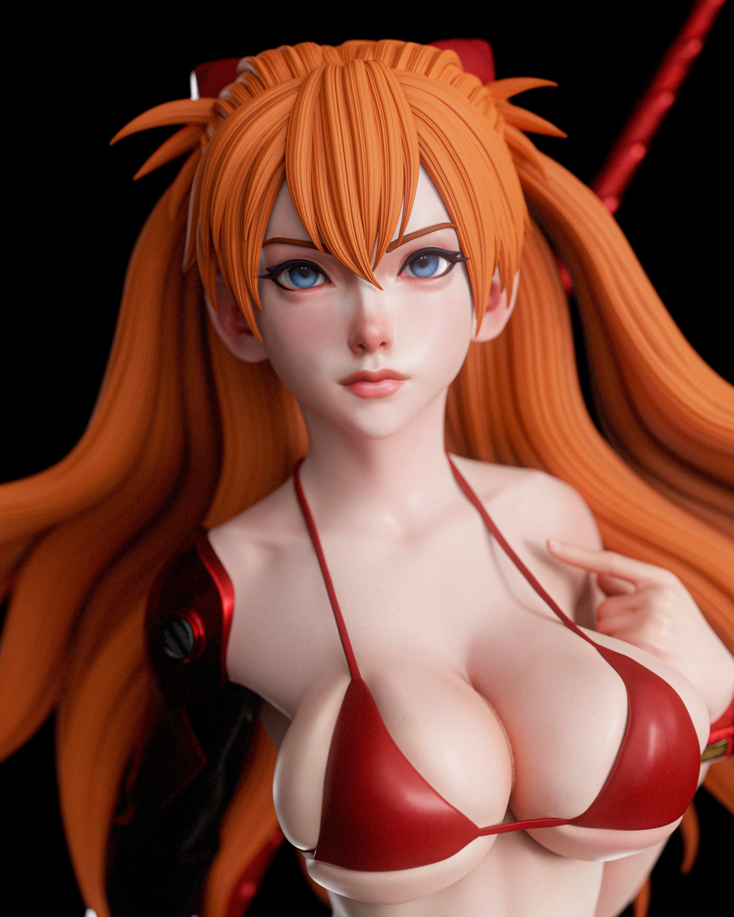 Asuka Resin Fan Art (Design by Abe3D)