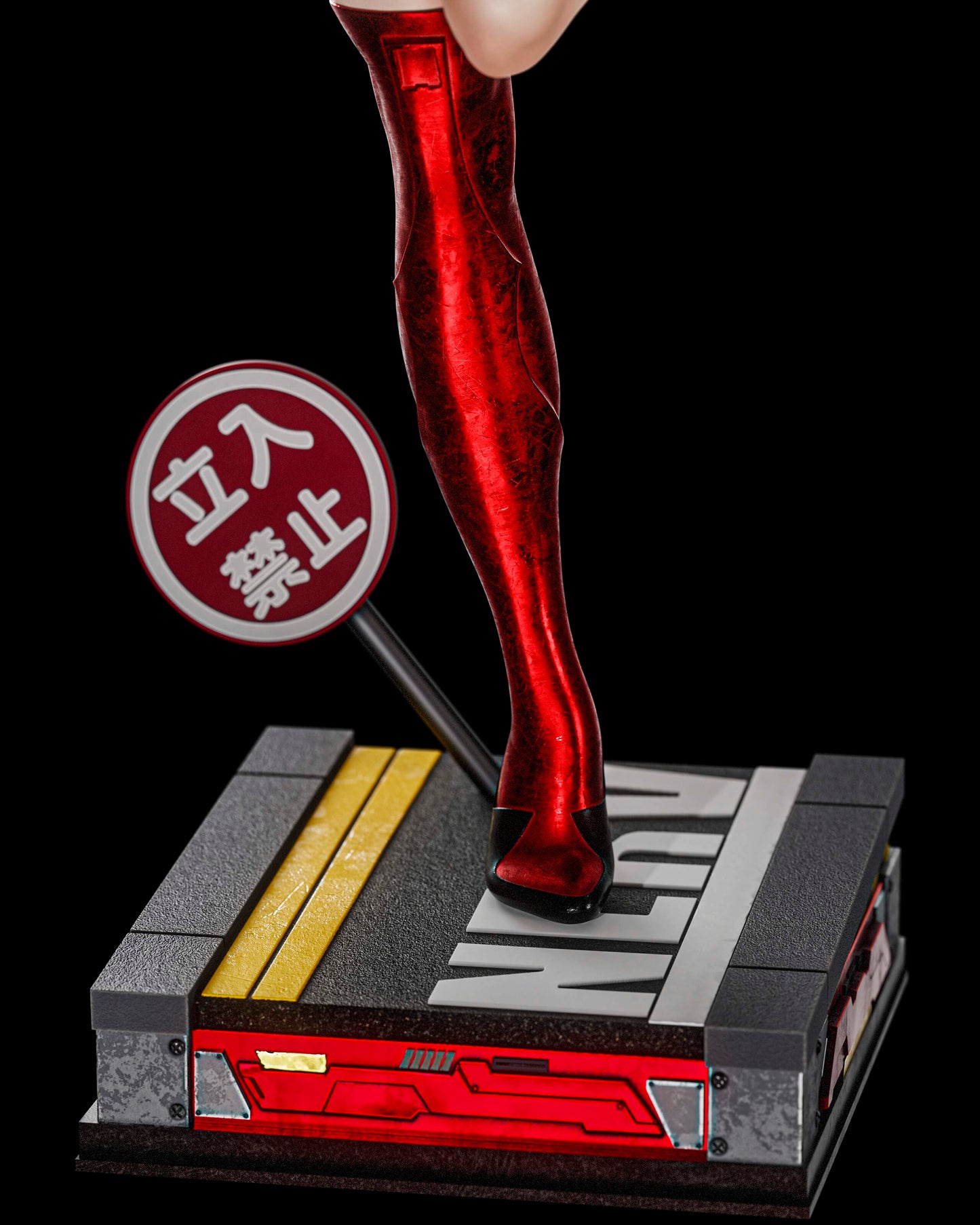 Asuka Resin Fan Art (Design by Abe3D)