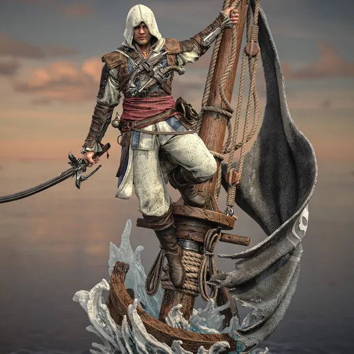Edward Assassin's Creed Resin Art (Tanuki Version)