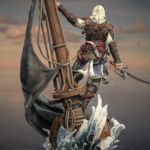 Edward Assassin's Creed Resin Art (Tanuki Version)
