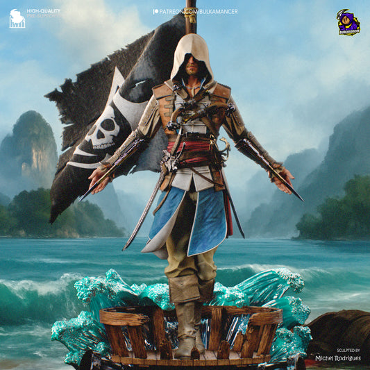 Edward Kenway Assassin's Creed Black Flag Fan Art (Design by Bulkamancer)