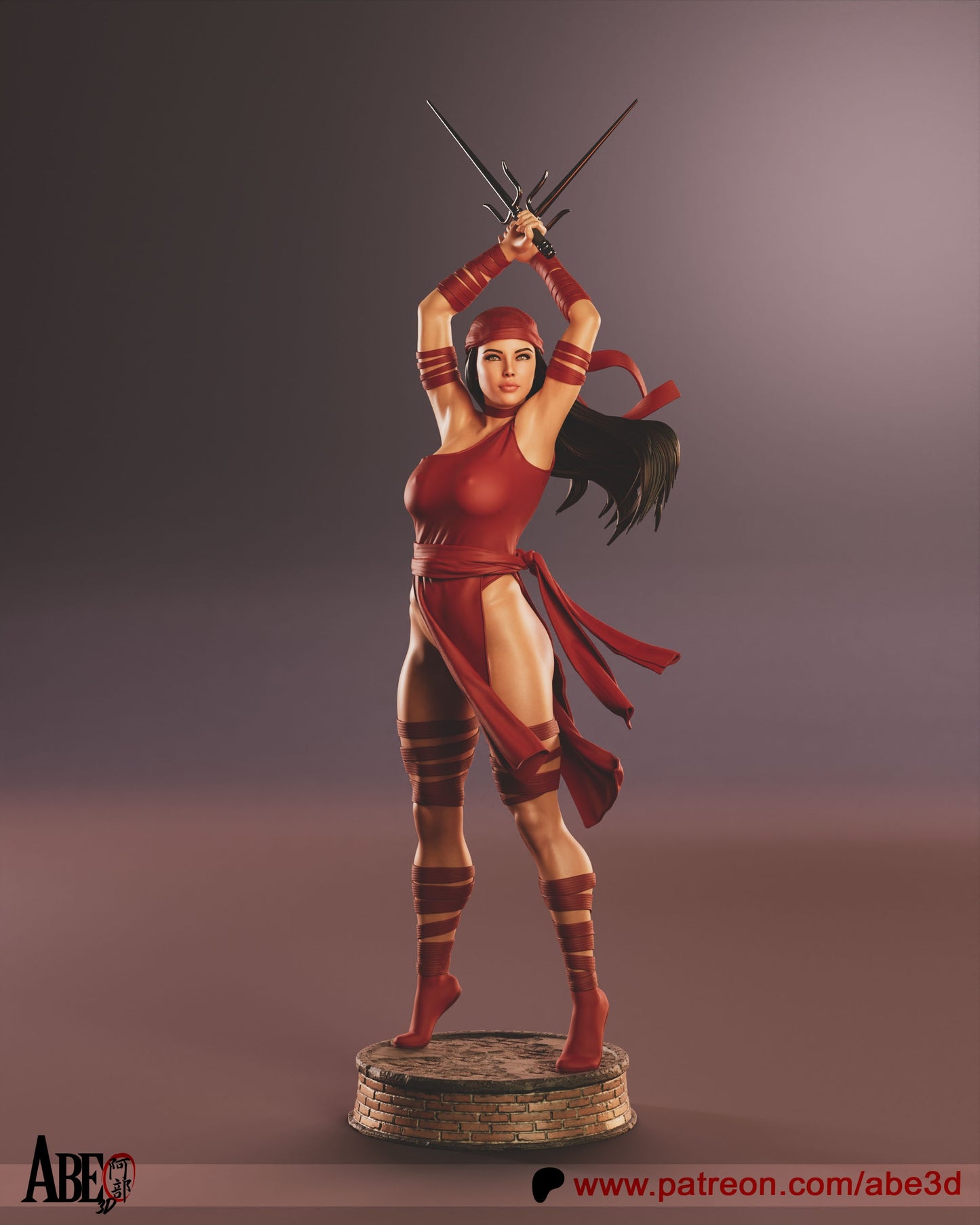 Elektra Resin Fan Art - MTO (Abe3D)