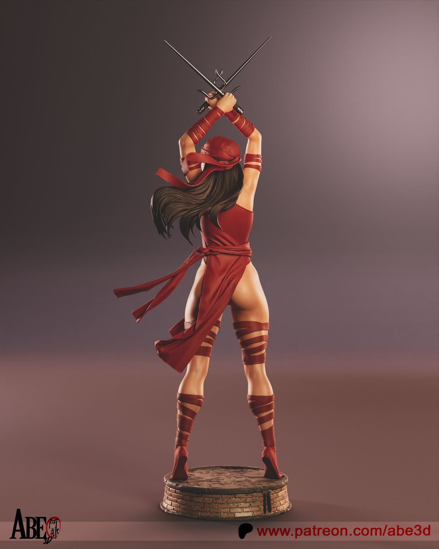 Elektra Resin Fan Art - MTO (Abe3D)