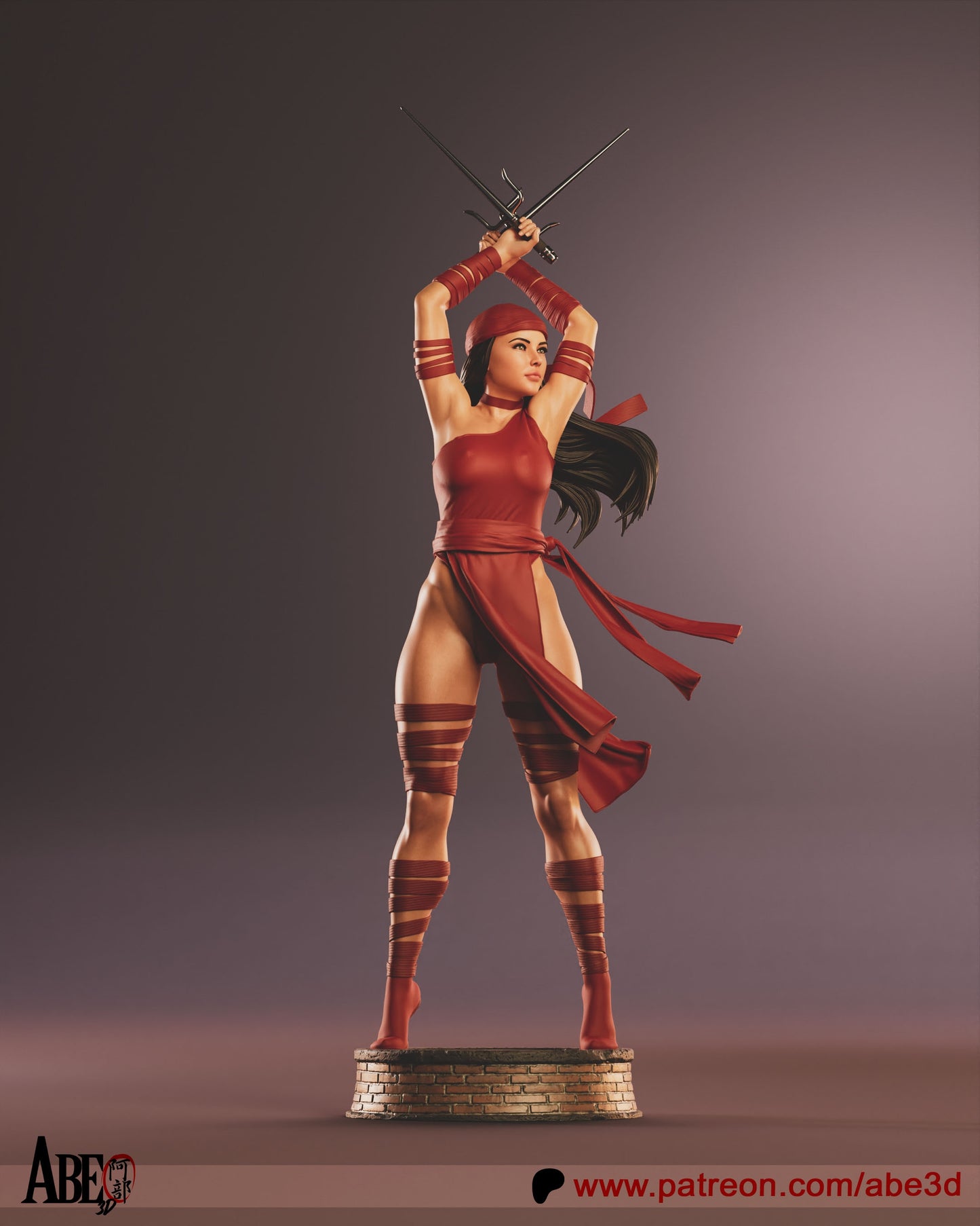 Elektra Resin Fan Art - MTO (Abe3D)