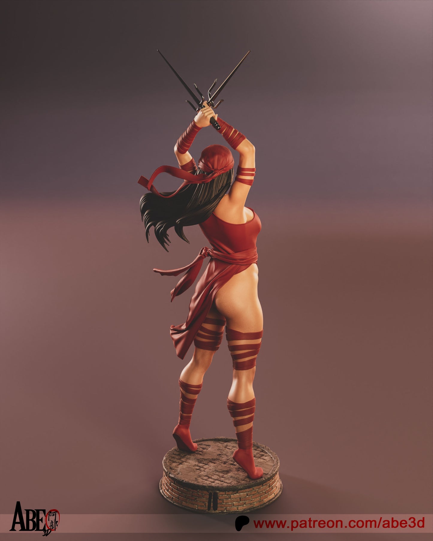 Elektra Resin Fan Art - MTO (Abe3D)