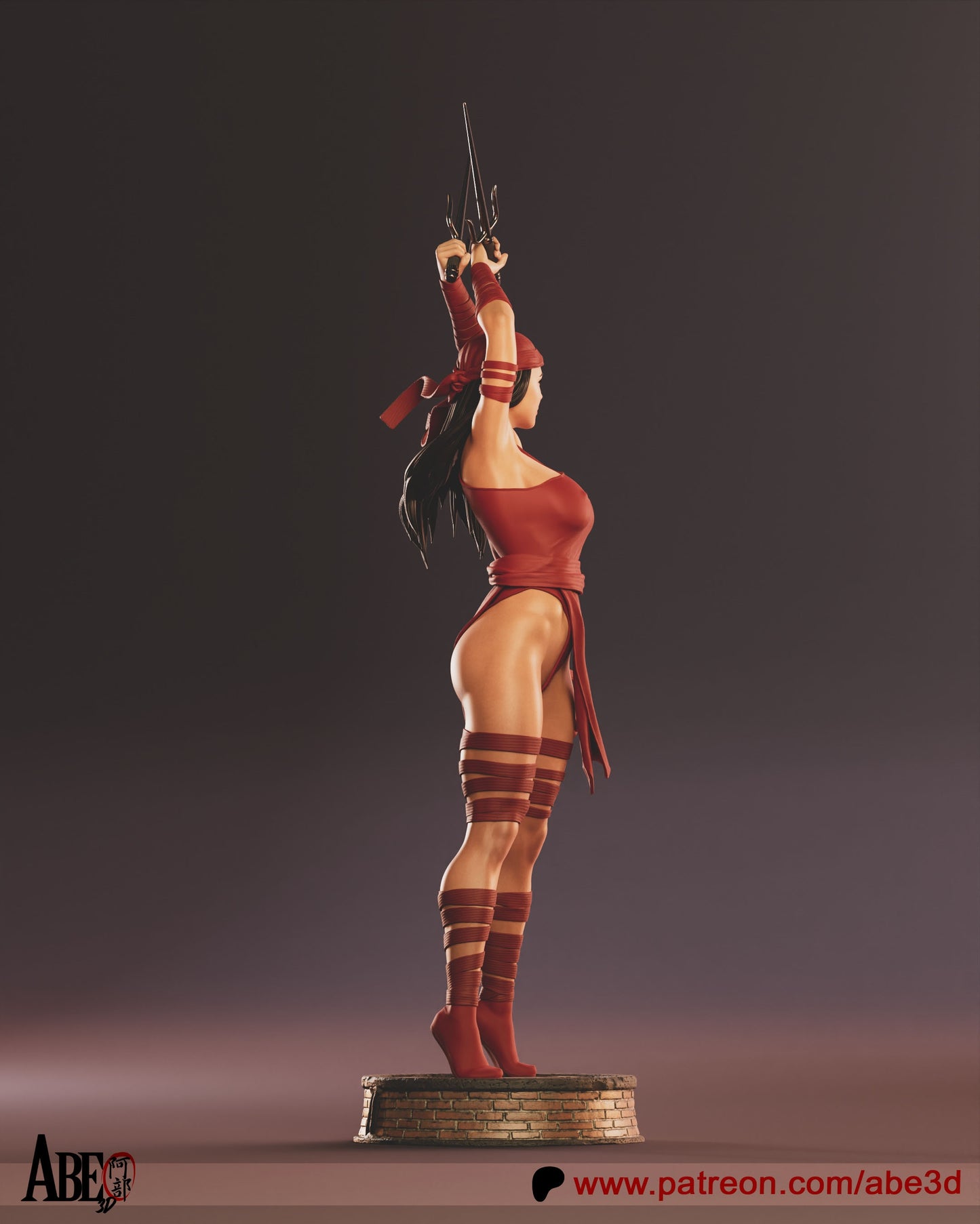 Elektra Resin Fan Art - MTO (Abe3D)