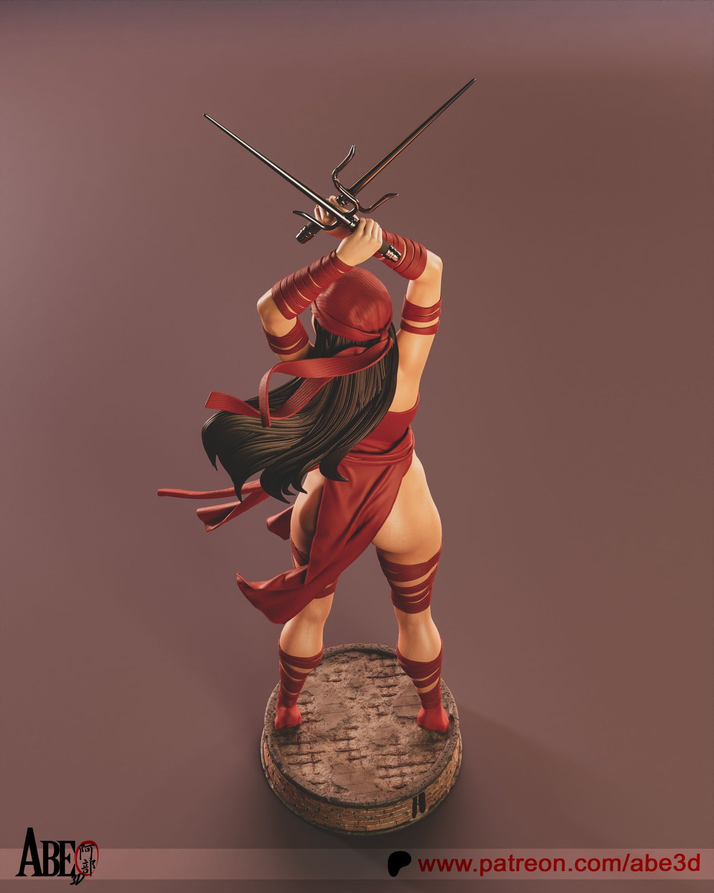 Elektra Resin Fan Art - MTO (Abe3D)