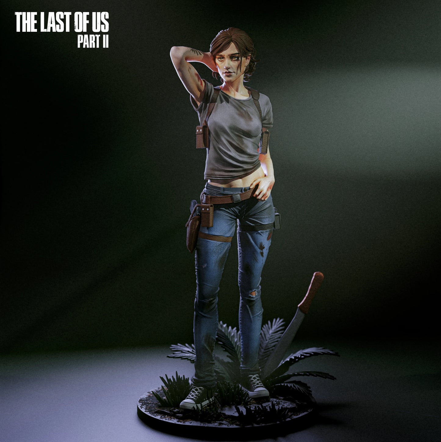 Ellie - The Last of Us - Resin Fan Art - MTO (Design by Abe3D)