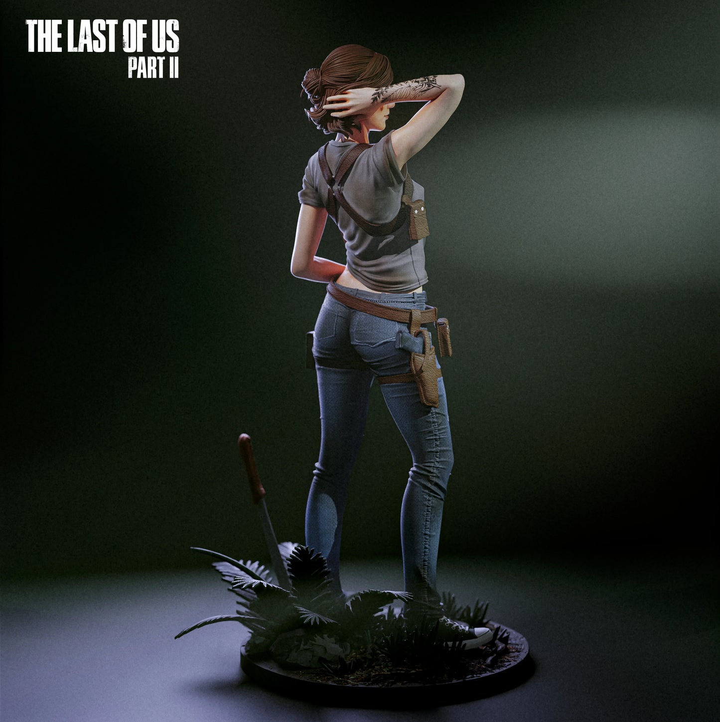 Ellie - The Last of Us - Resin Fan Art - MTO (Design by Abe3D)