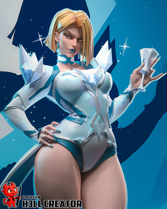 Emma Frost Resin Fan Art - MTO (Design by H3llcreator)