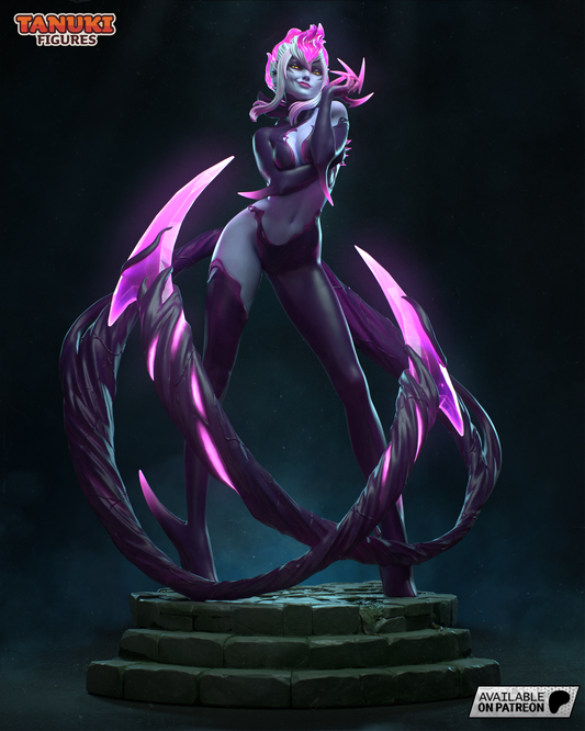 Evelynn LoL Resin Fan Art - MTO (Tanuki)