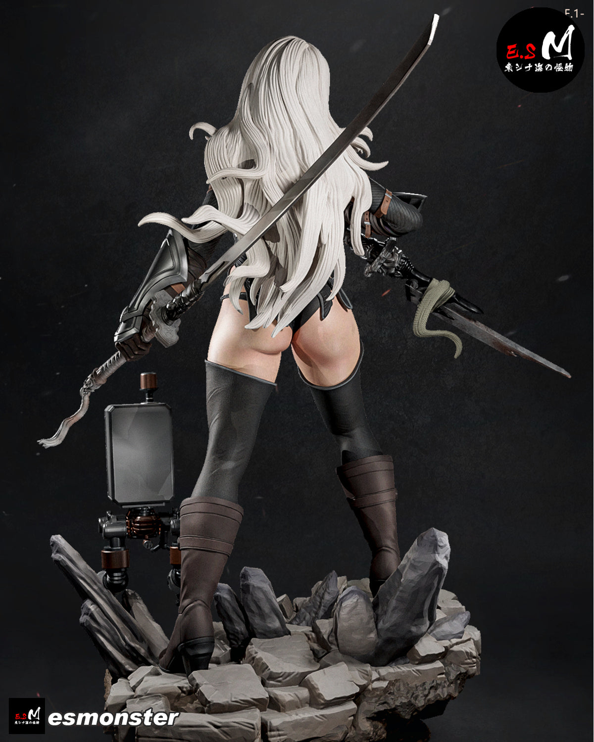 2B/A2 Nier Automata Resin Art (East Sea Monster Version)