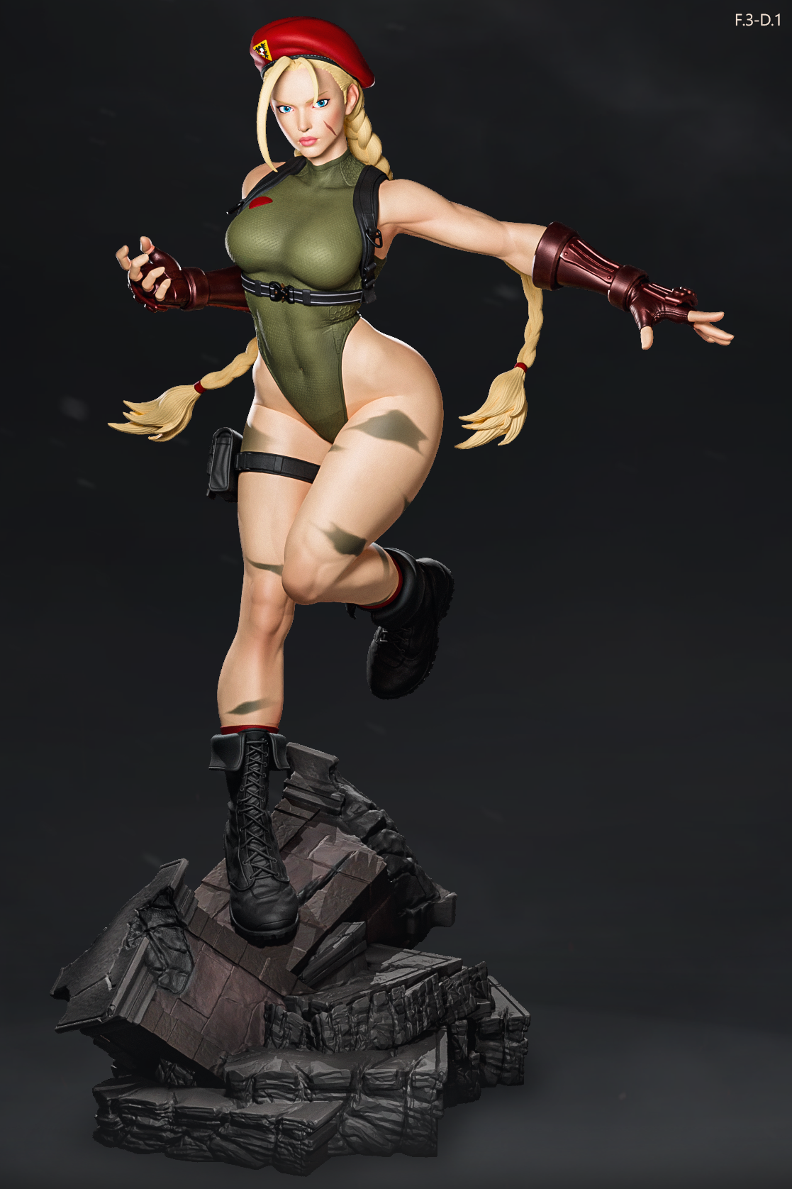 Cammy Resin Art (East Sea Monster Version)