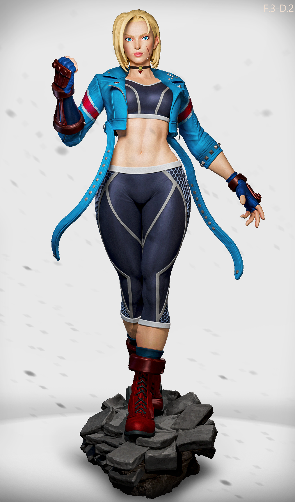 Cammy Resin Art (East Sea Monster Version)