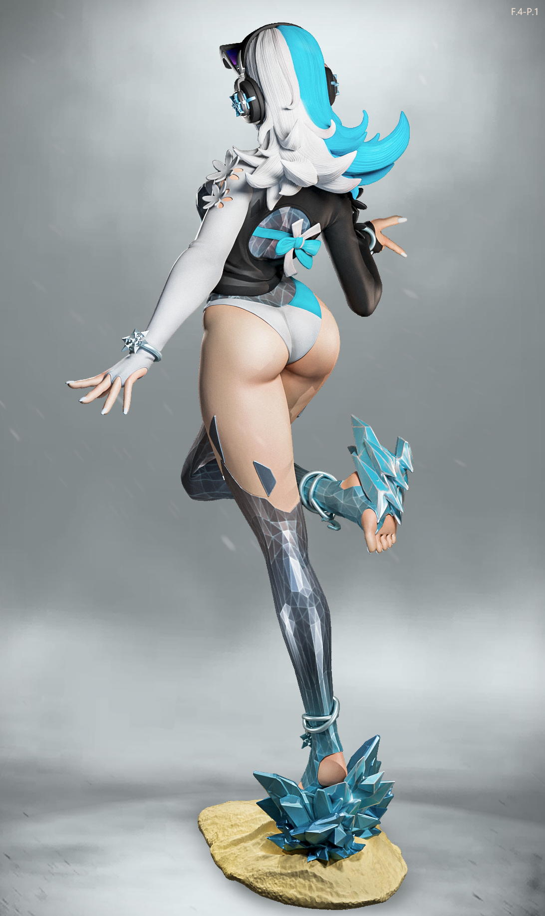 Luna Snow Resin Art (East Sea Monster Version)