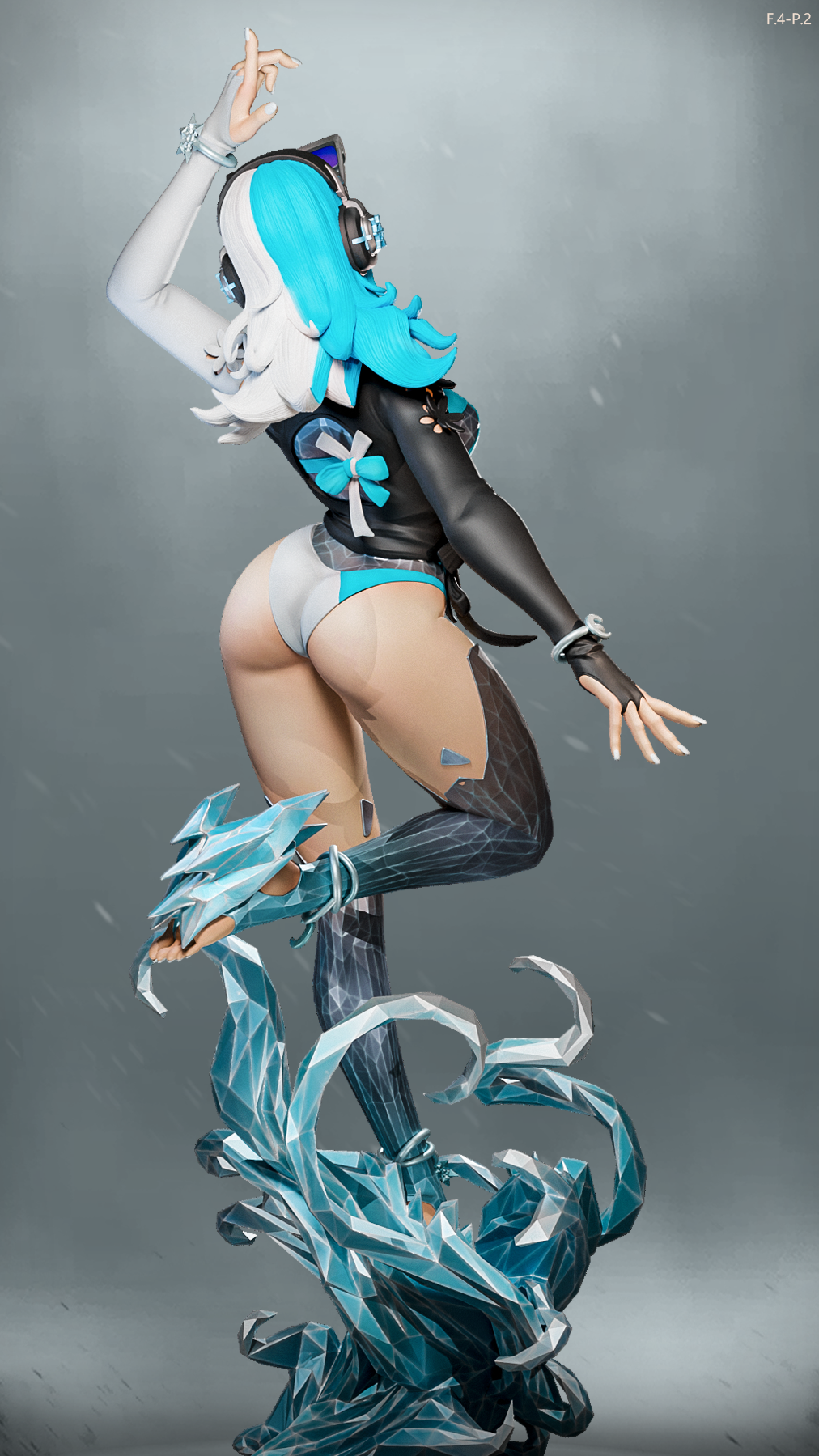 Luna Snow Resin Art (East Sea Monster Version)