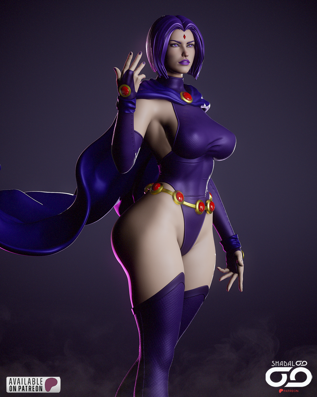 Raven Resin Art (Shadaloo)