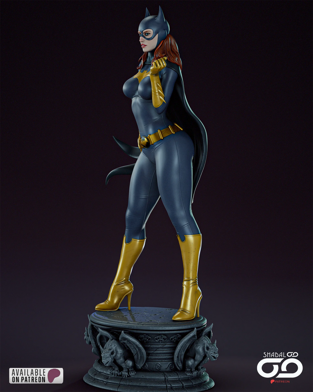 Batgirl Resin Art (Shadaloo)