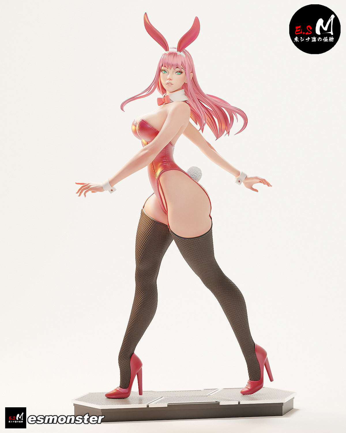 Zero Two Bunny Resin Art (East Sea Monster Version)