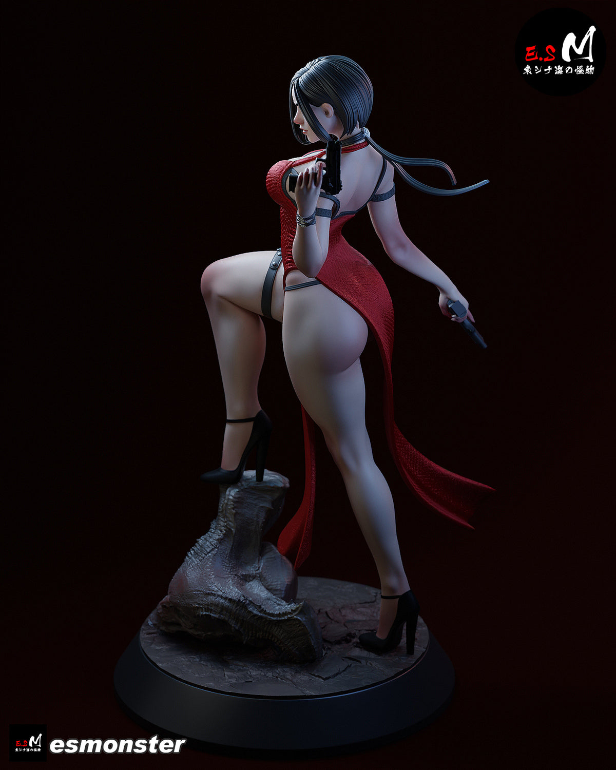 Ada Wong Resident Evil Resin Art (East Sea Monster Version)
