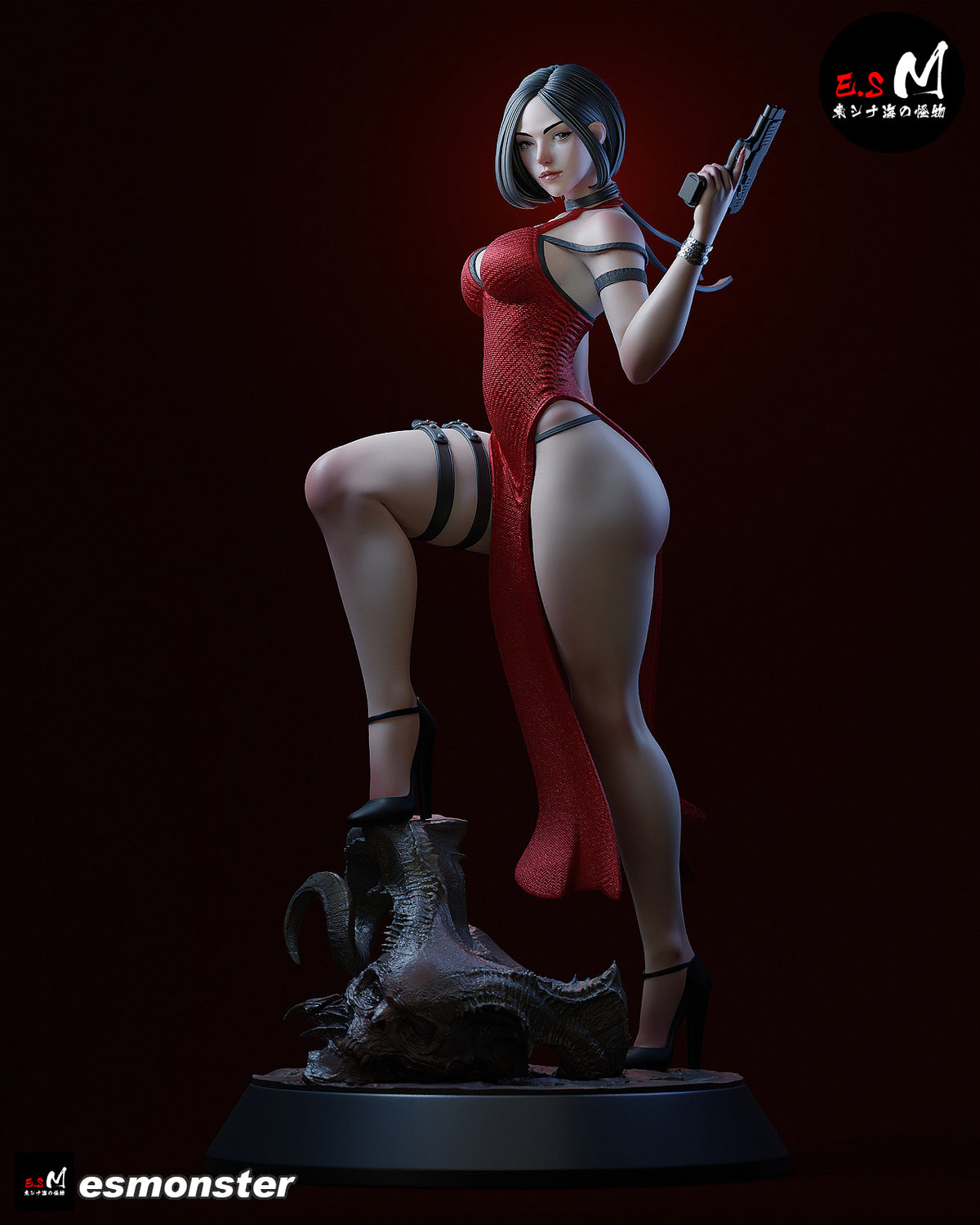 Ada Wong Resident Evil Resin Art (East Sea Monster Version)