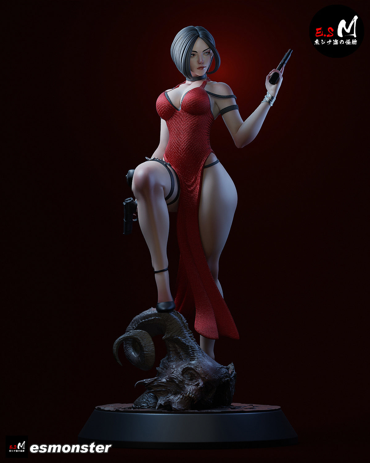 Ada Wong Resident Evil Resin Art (East Sea Monster Version)