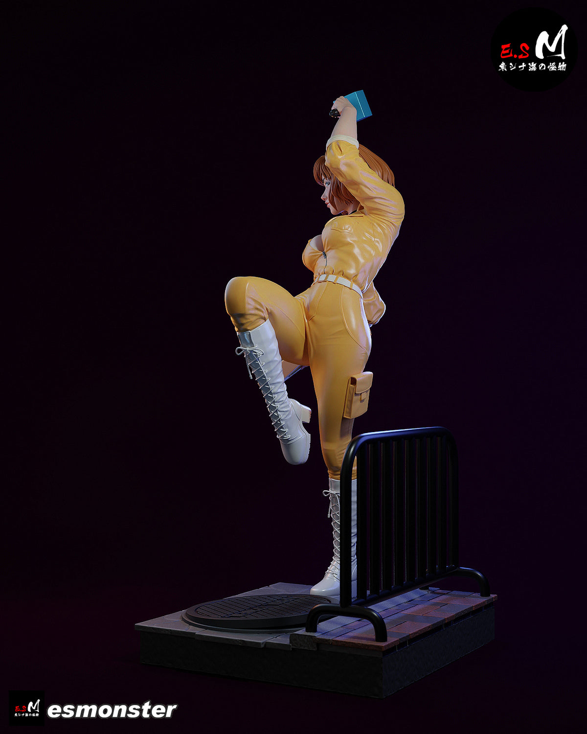 April O'Neill Resin Art (East Sea Monster Version)