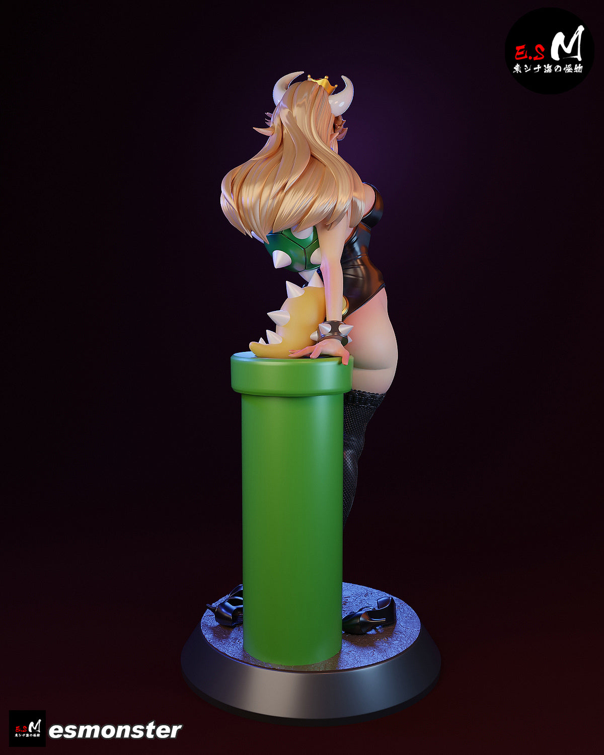 Bowsette Resin Art (East Sea Monster Version)