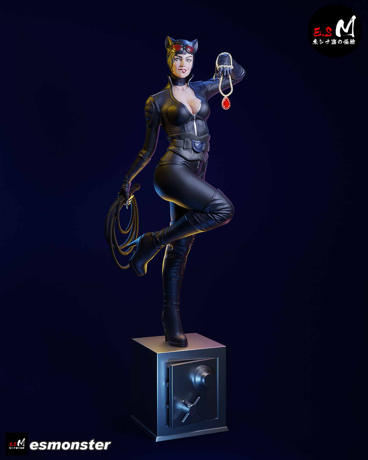 Catwoman Resin Art (East Sea Monster Version)