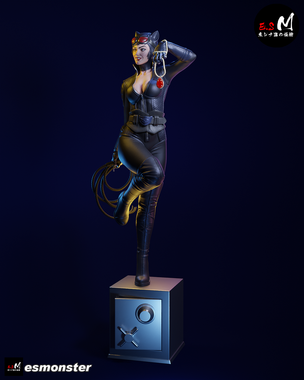 Catwoman Resin Art (East Sea Monster Version)