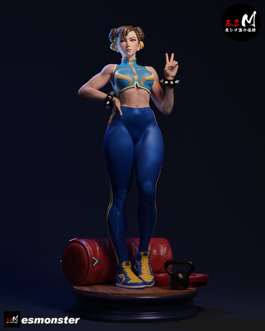 Chun-Li Street Fighter Resin Art (East Sea Monster Version)