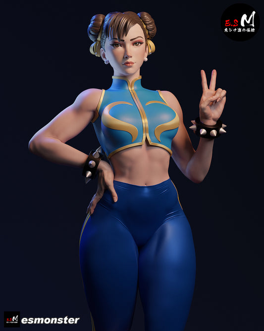 Chun-Li Street Fighter Resin Art (East Sea Monster Version)