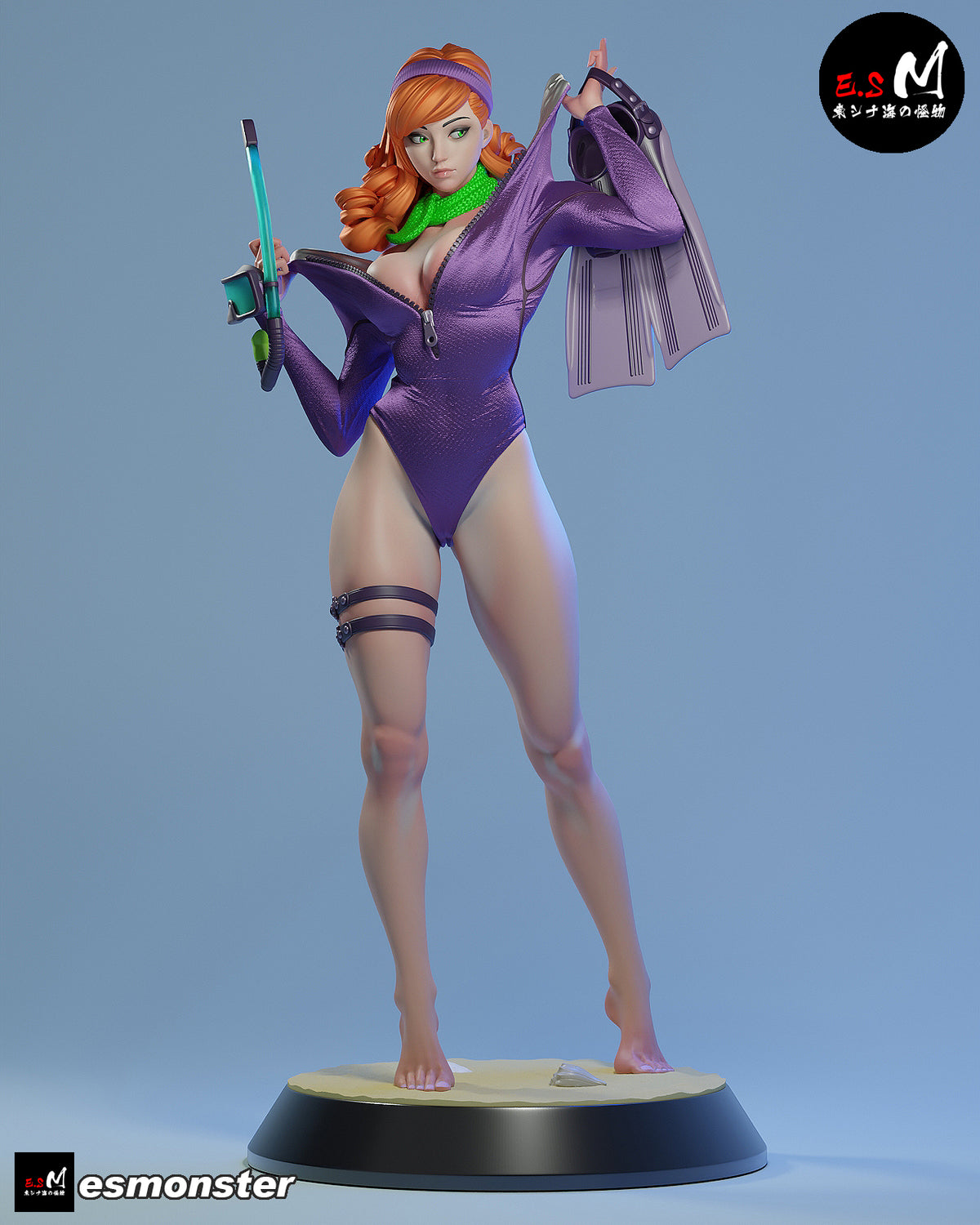 Daphne Resin Art (East Sea Monster Version)