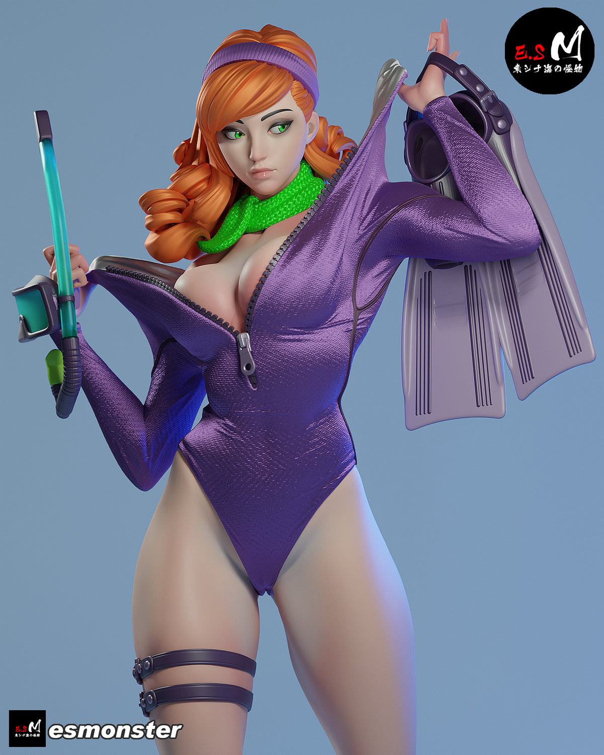 Daphne Resin Art (East Sea Monster Version)