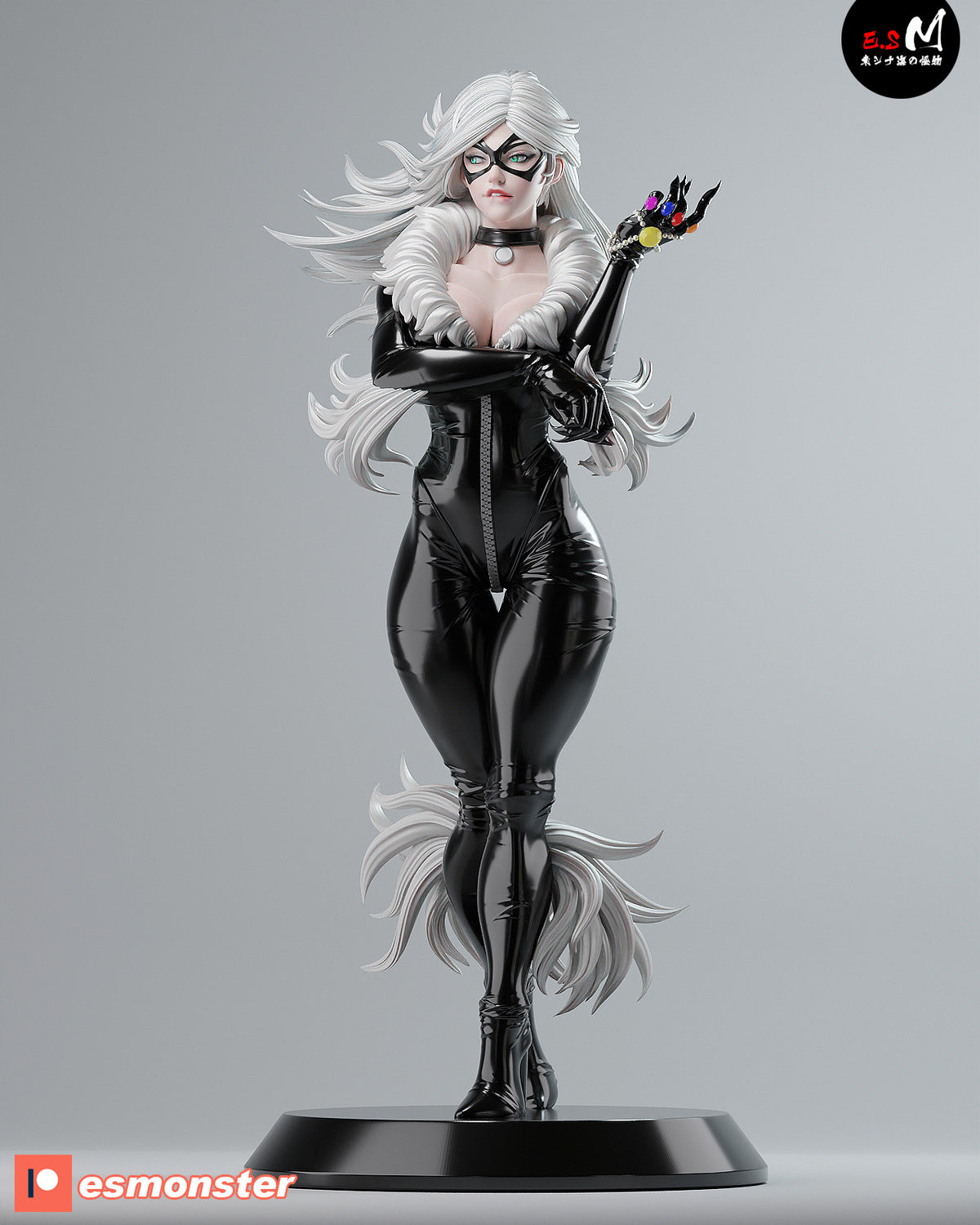 Black Cat Resin Art (East Sea Monster Version)