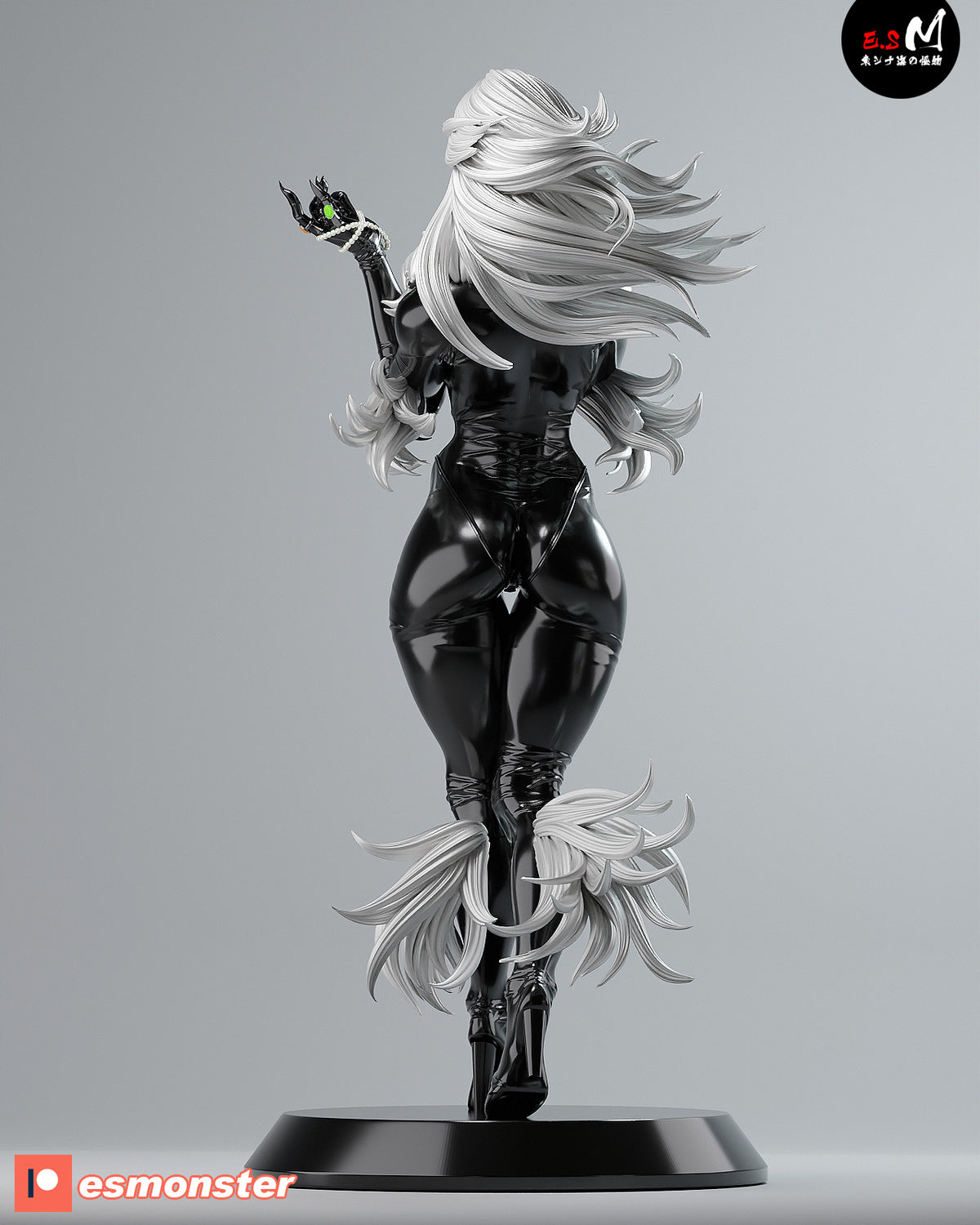 Black Cat Resin Art (East Sea Monster Version)