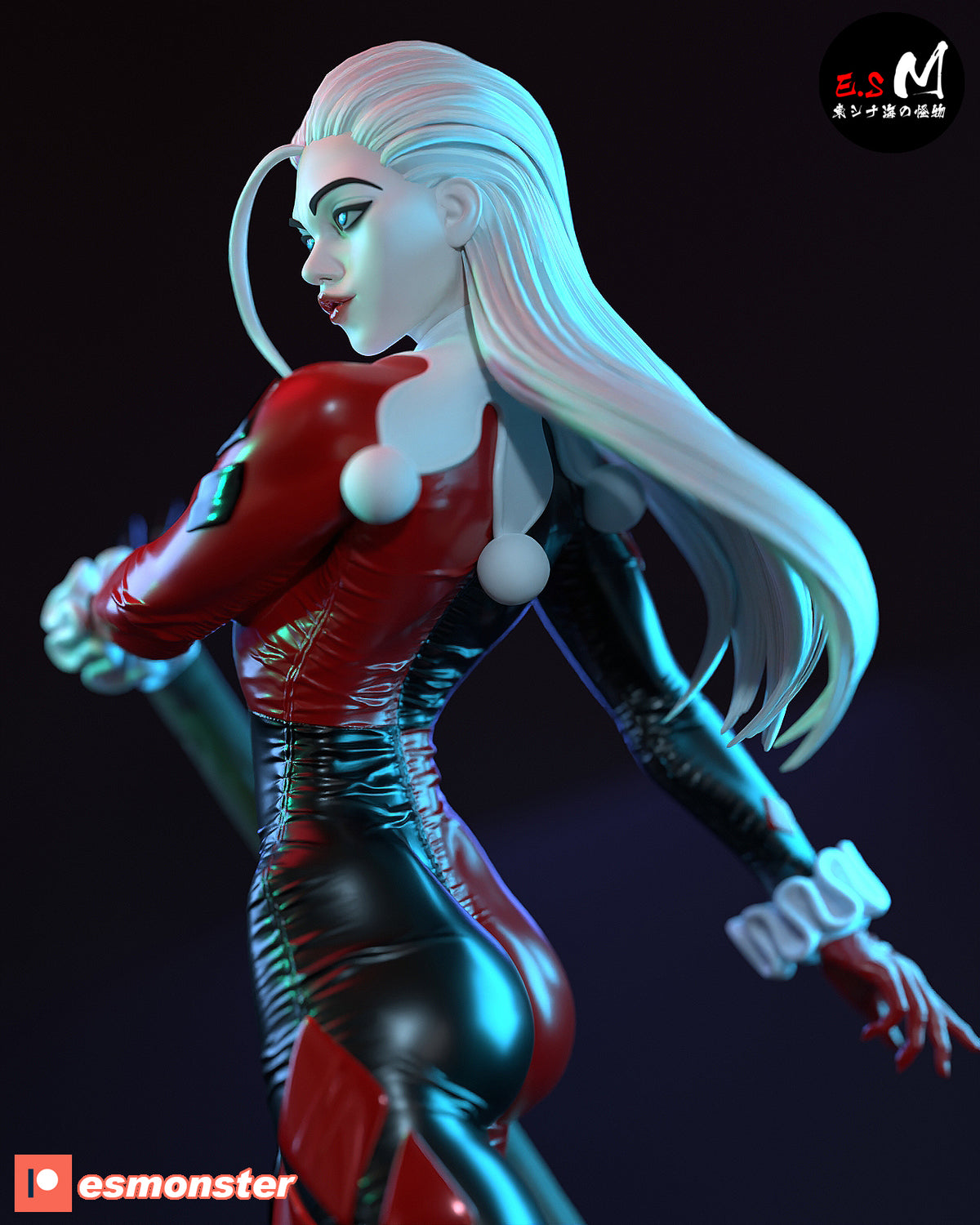 Harley Quinn Resin Art (East Sea Monster Version)
