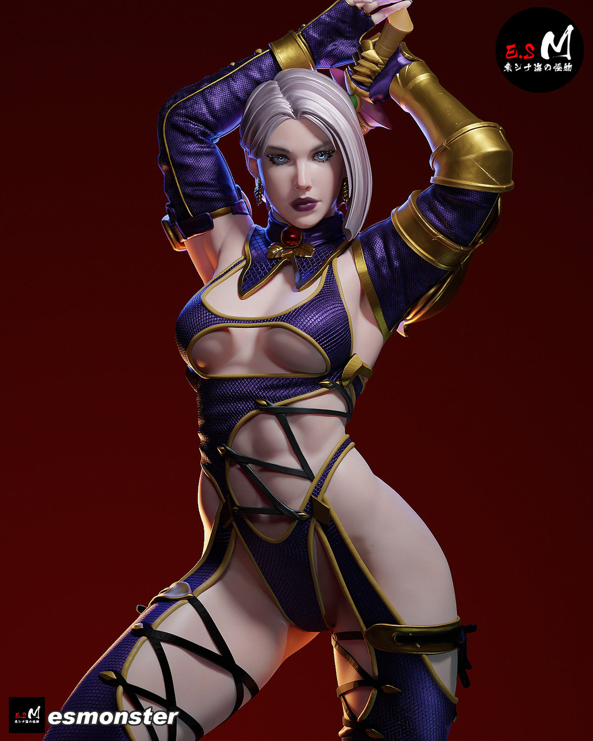 Ivy Valentine Soul Caliber Resin Art (East Sea Monster Version)