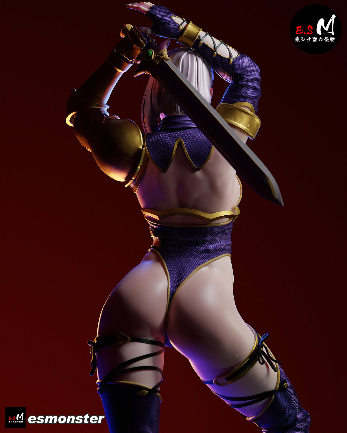 Ivy Valentine Soul Caliber Resin Art (East Sea Monster Version)