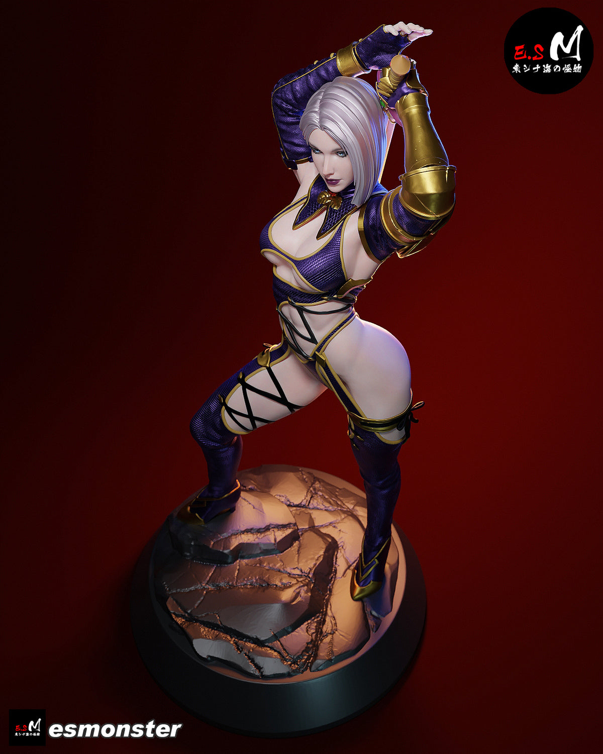 Ivy Valentine Soul Caliber Resin Art (East Sea Monster Version)