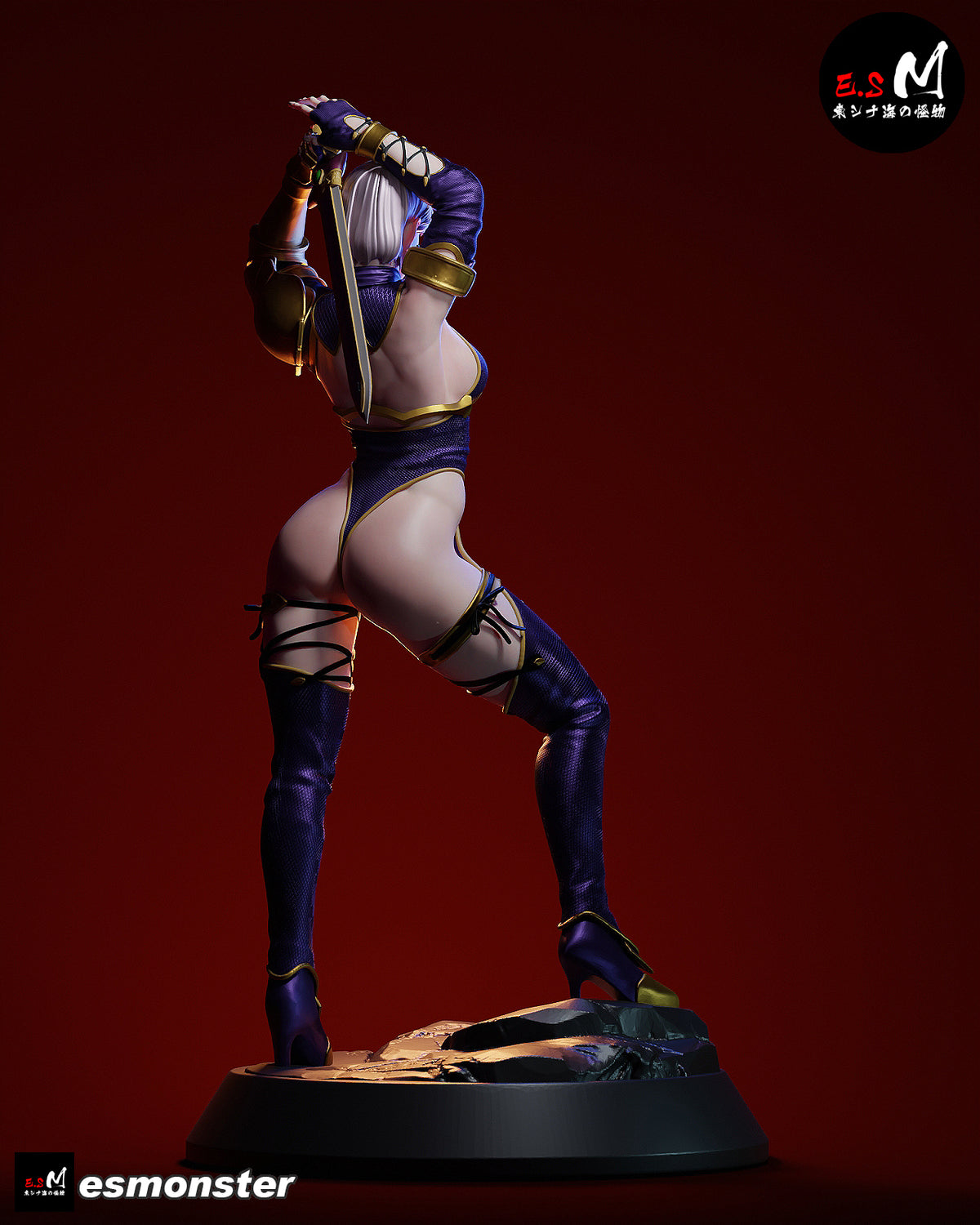 Ivy Valentine Soul Caliber Resin Art (East Sea Monster Version)