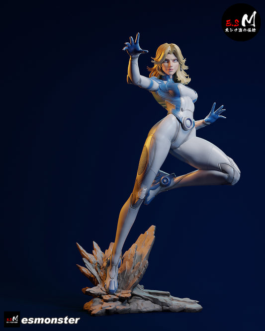 Invisible Woman Resin Art (East Sea Monster Version)