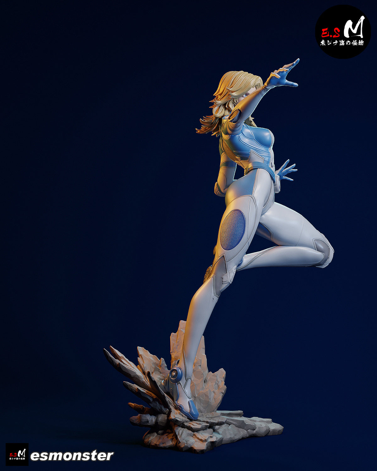 Invisible Woman Resin Art (East Sea Monster Version)