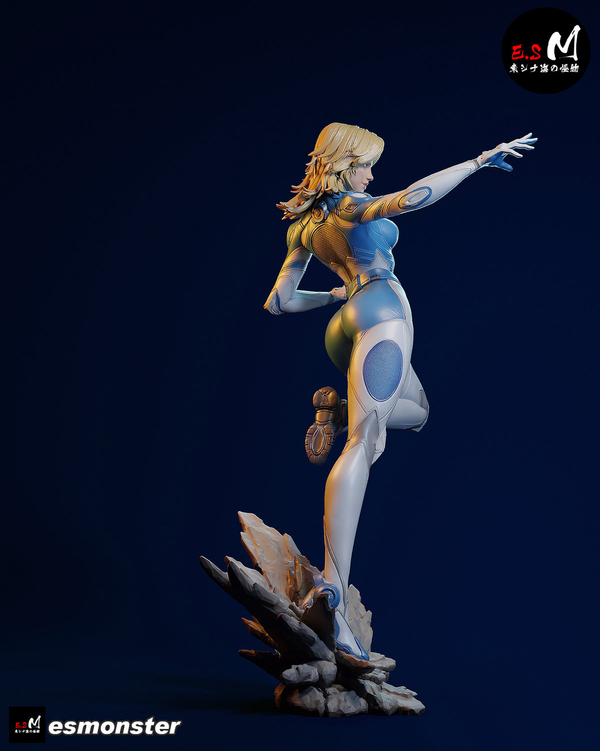 Invisible Woman Resin Art (East Sea Monster Version)