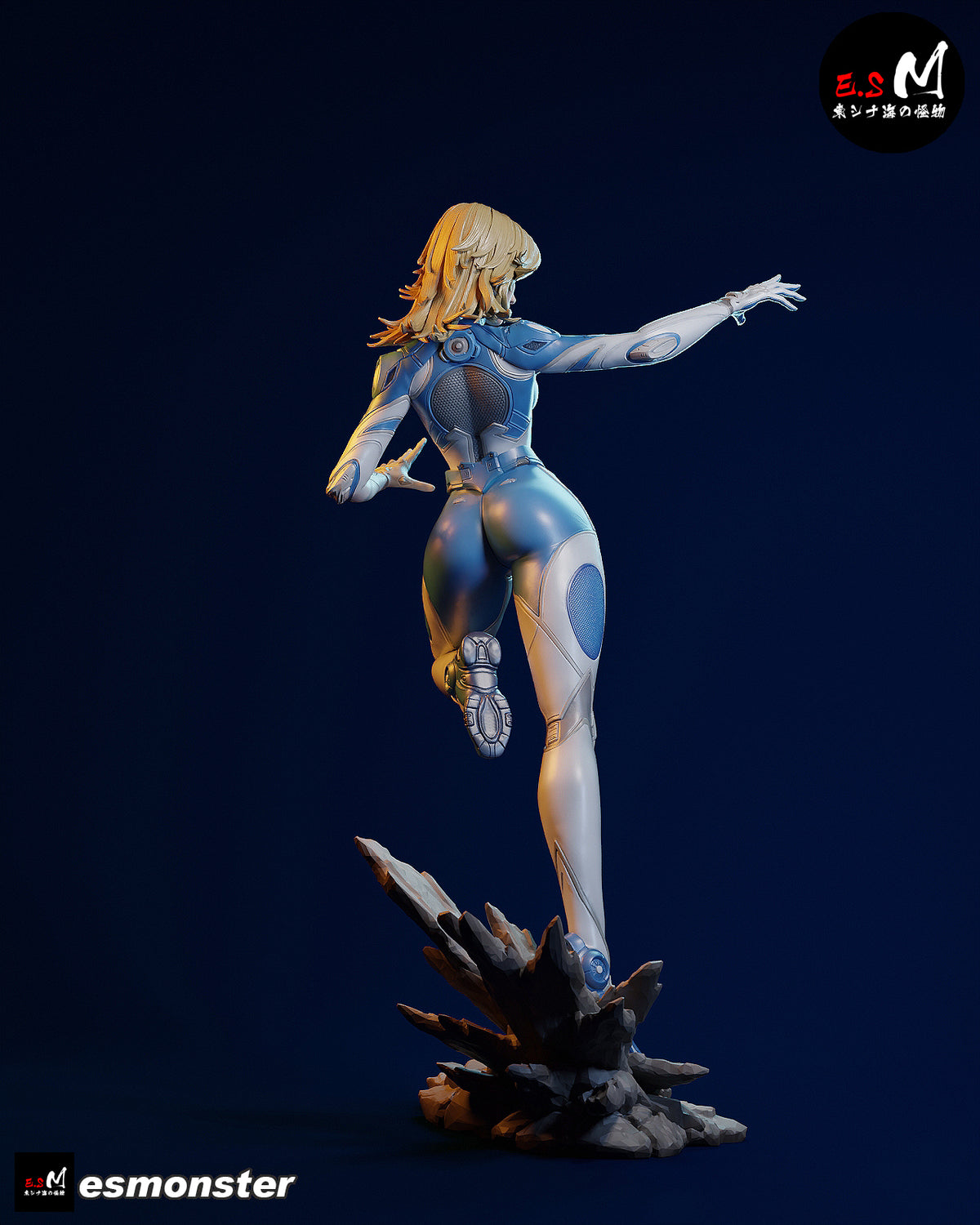 Invisible Woman Resin Art (East Sea Monster Version)