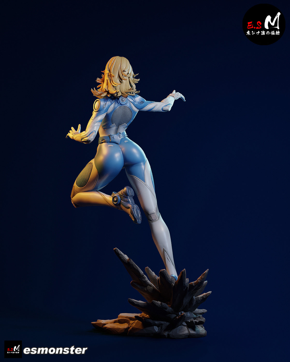 Invisible Woman Resin Art (East Sea Monster Version)